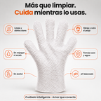 Guante de limpieza UNO+ y sus beneficios: limpia y elimina olores, hidrata el pelaje, sin enjuague, fórmula suave, sin alcohol y pH balanceado