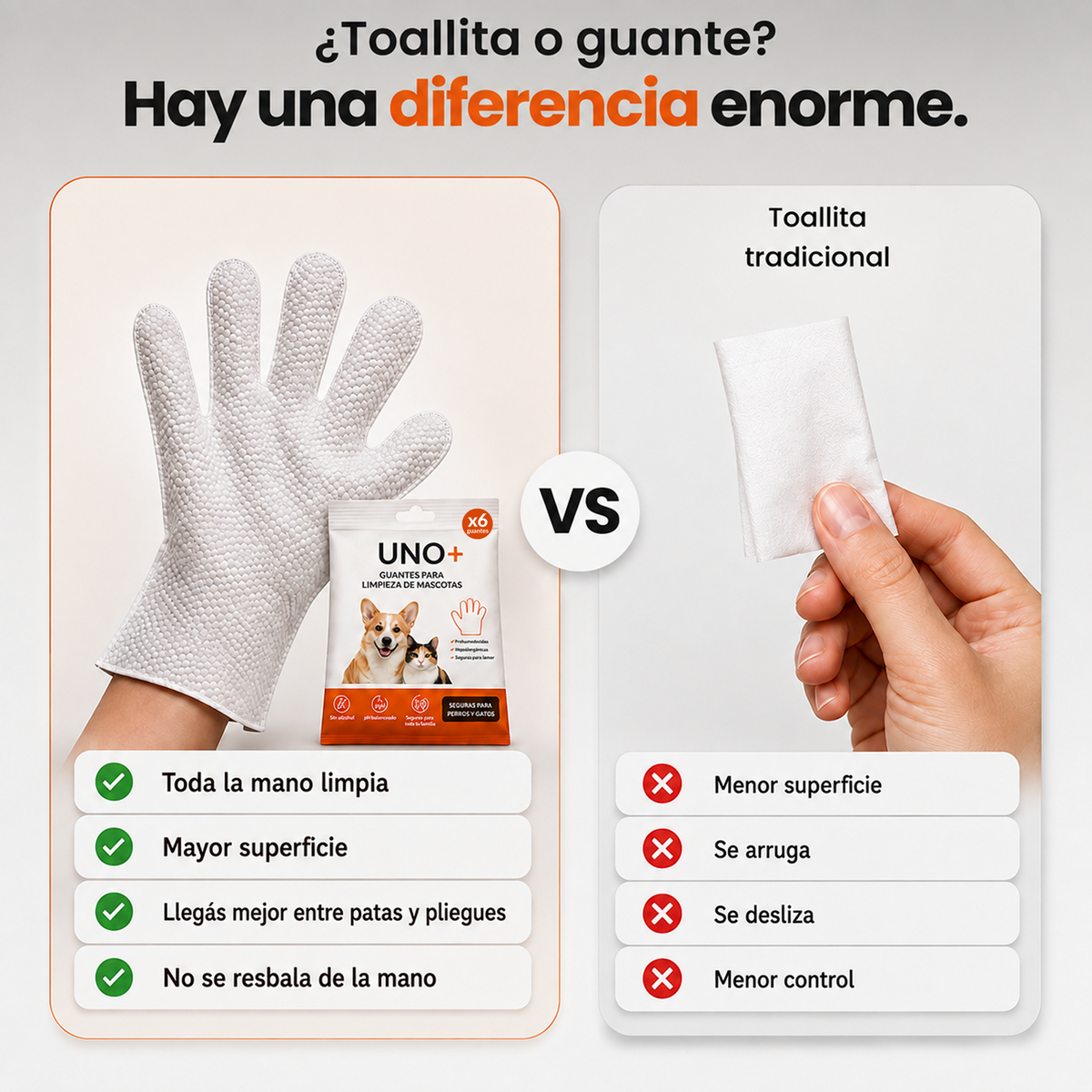 Guantes de limpieza en seco x6